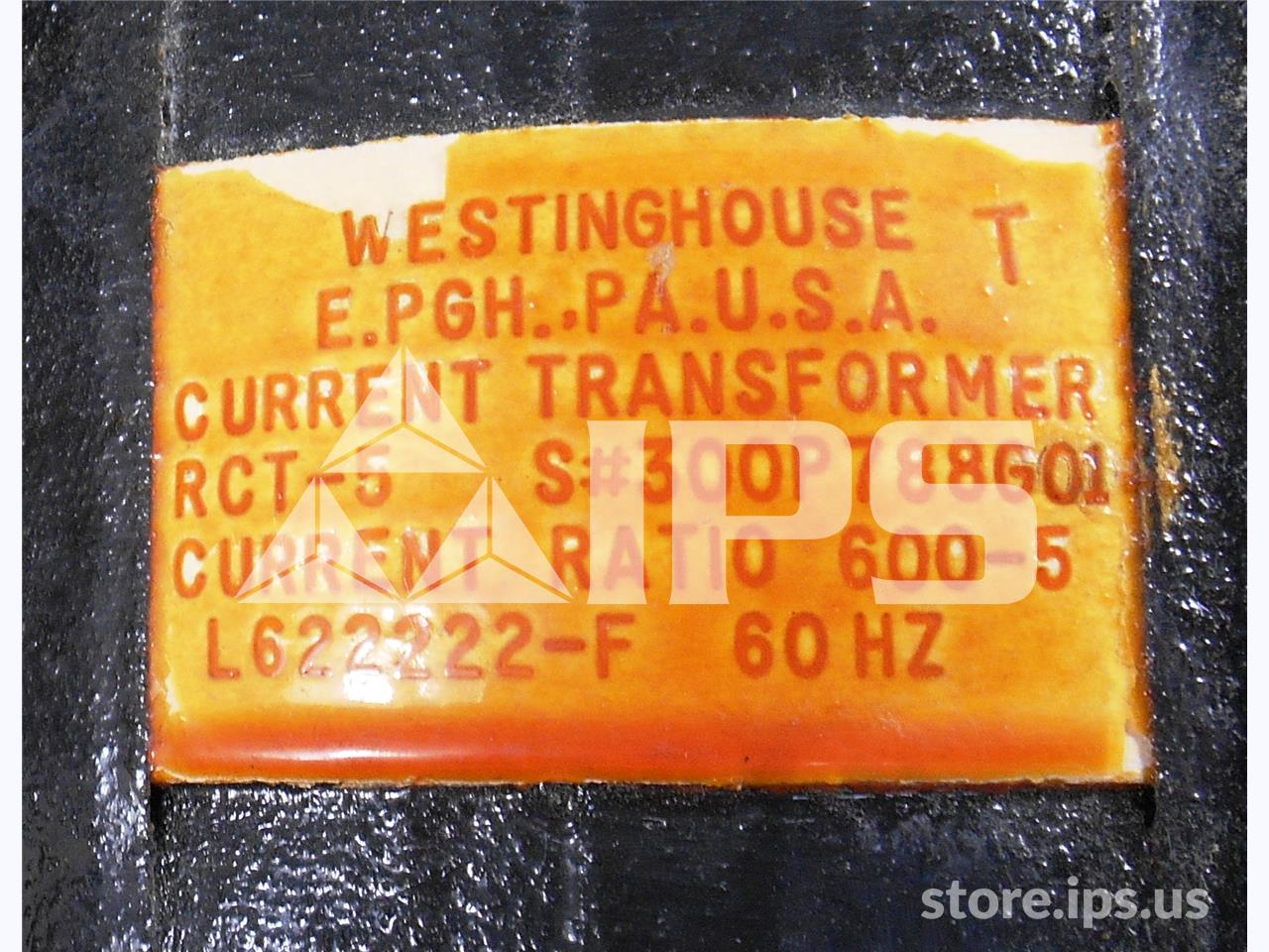 WH Rct-5 Current Transformer 600:5 For Dhp Switchgear - Image 2