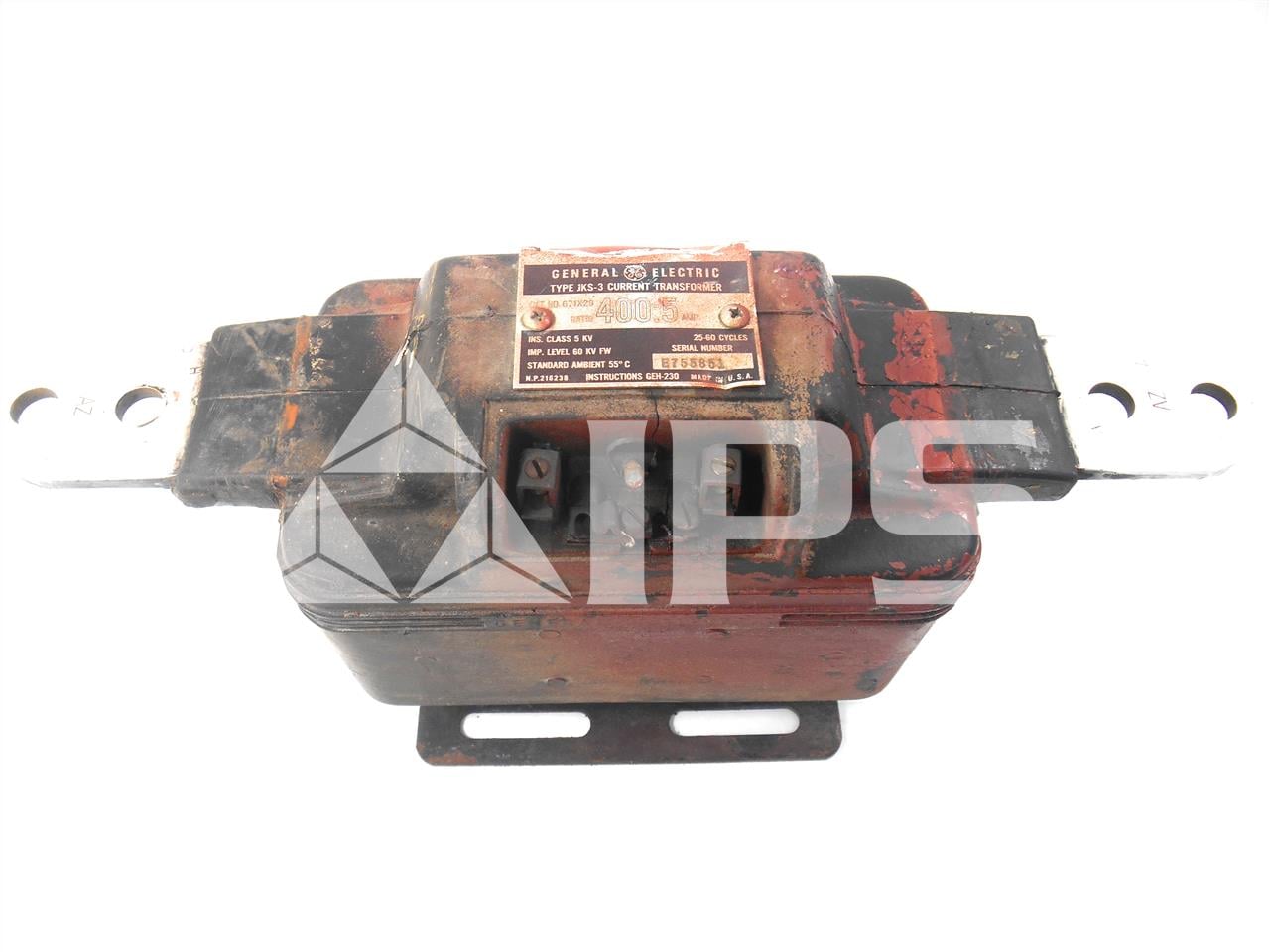 GE Jks-3 Current Transformer 400:5 Bar Type - Image 5