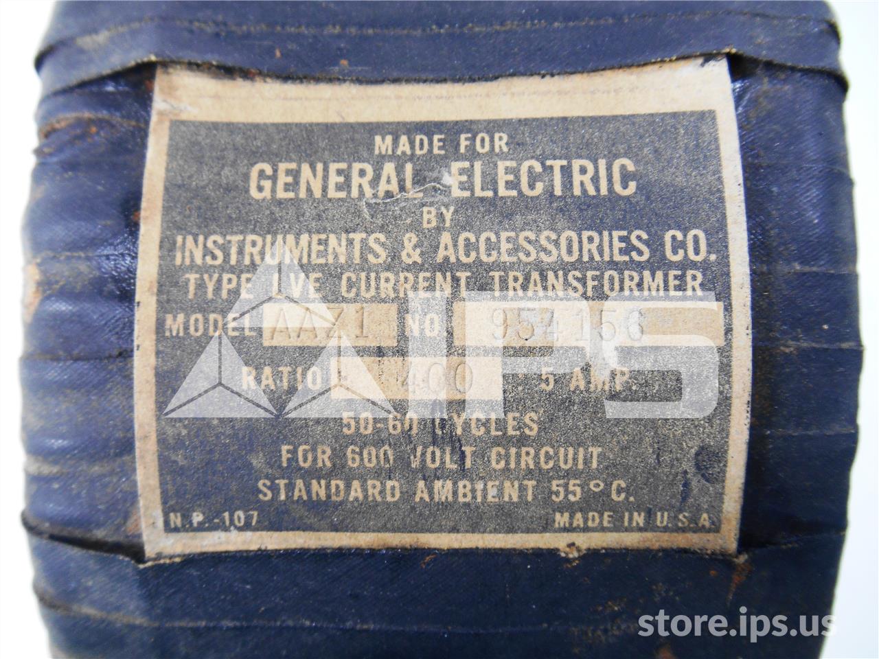 GE Lve Current Transformer 400:5 Window Type, Model Aaz1 - Image 3