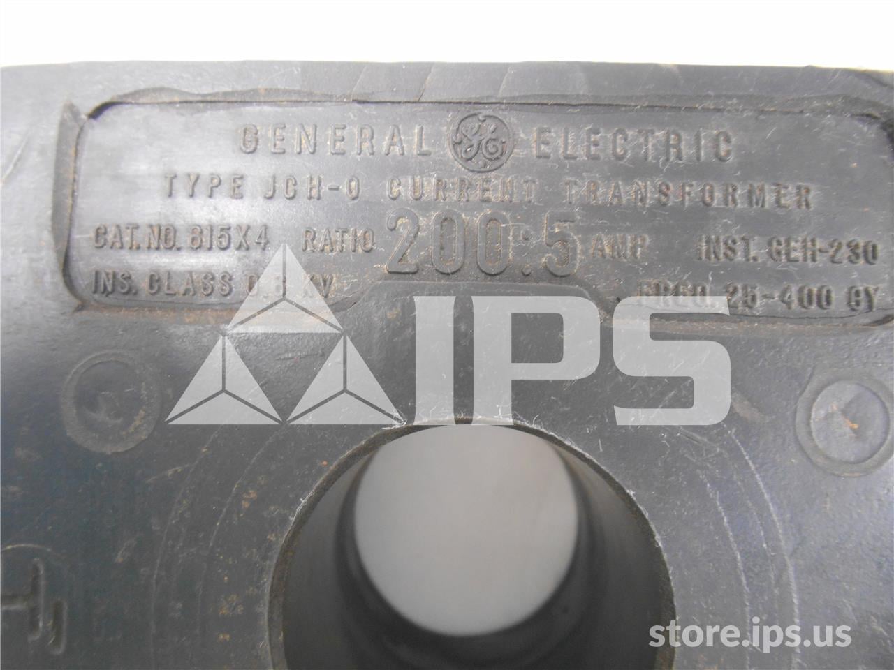GE Jch-0 Current Transformer 200:5 Window Type - Image 2
