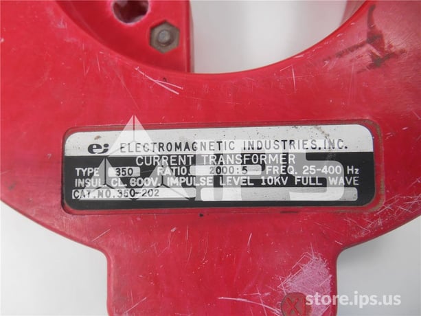 Ei Type 350 Current Transformer 2000:5 For Ds Switchgear, Type Dsm - Image 4