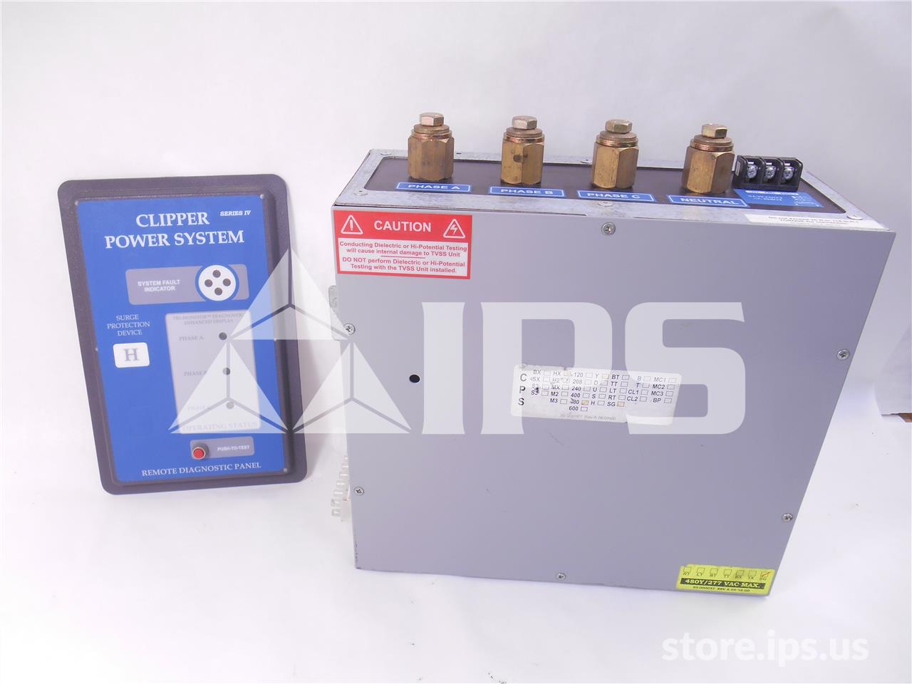 Ch Cps Transient Voltage Surge Suppressor (tvss) 250k Amps Clipper Power System, With Display - Image 1