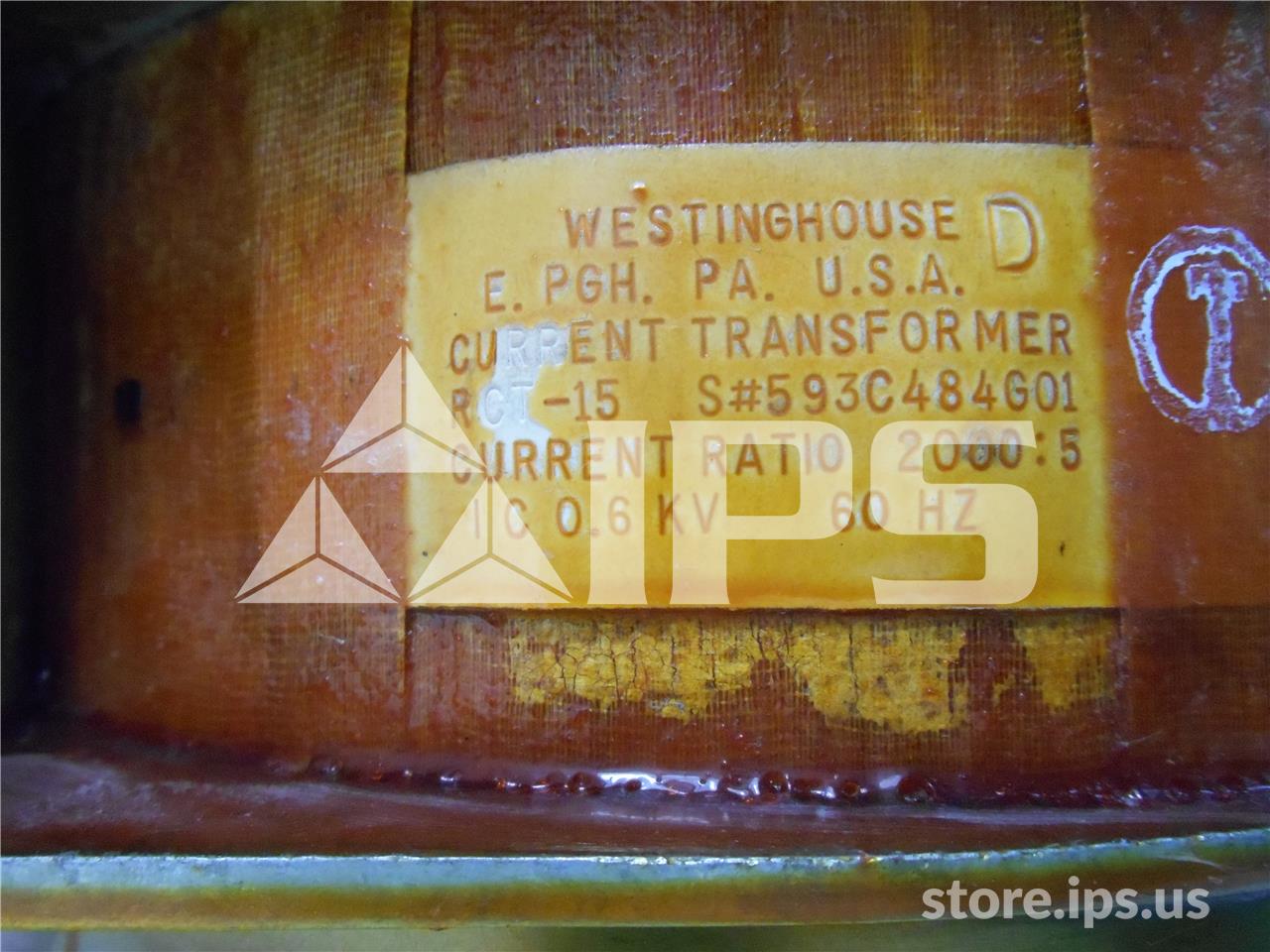 WH Rct-15 Current Transformer 2000:5 For Dhp Switchgear - Image 2