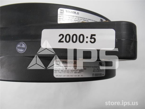 Square D Model 780 Current Transformer 2000:5 C200 - Image 2