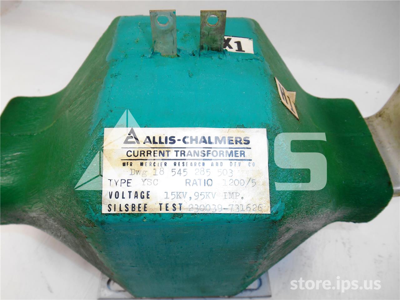 AC Ysc Current Transformer 1200:5 Bar Type, 15 KV - Image 4