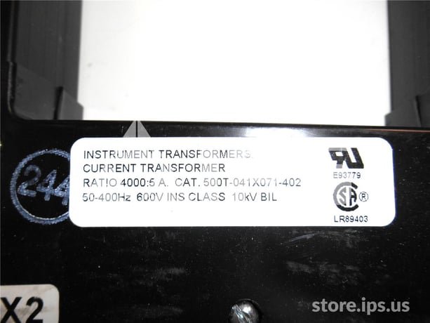 Iti Model 500 Split Core Current Transformer 4000:5 Unused Surplus C20 - Image 4