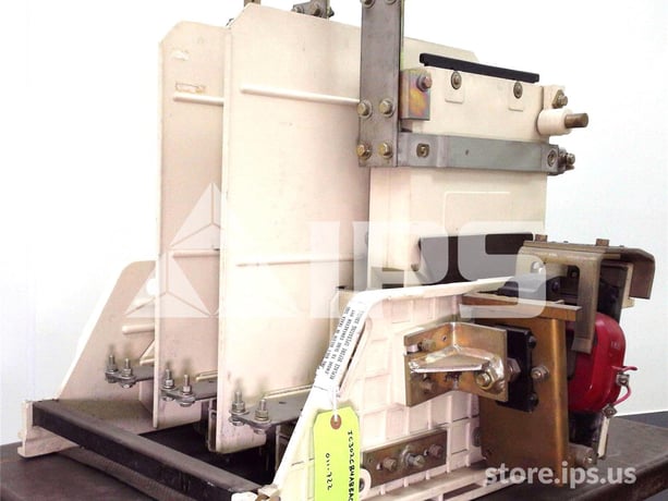 400 Amps GE Ic302 Limitamp Contactor 115 Volts AC Control, Bolt On Fuse - Image 3