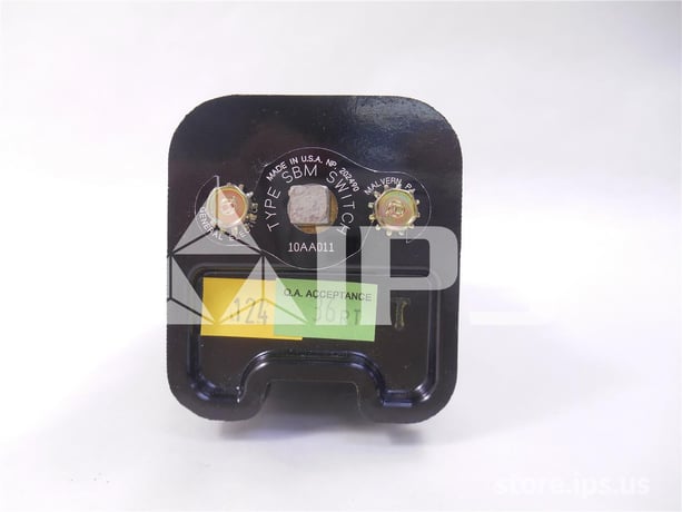 GE Sbm AC Ammeter Switch 2 Stage, Knurled Handle - Image 2