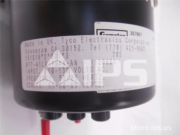 Crompton Switchboard Frequency/hertz Meter 55-65hz Full Scale, 130 Volts AC Max - Image 2