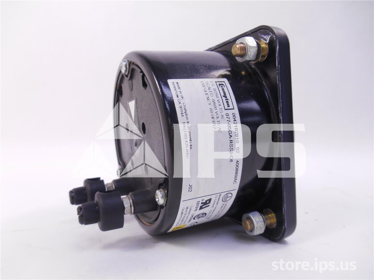 Crompton Switchboard AC Volt Meter 0-600v Full Scale, 250 Volts AC Max - Image 3