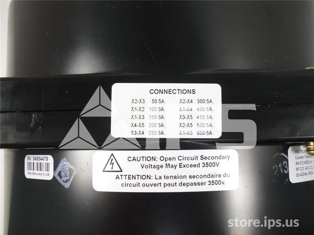 Iti Model 786mr Multi Ratio Current Transformer 600:5 New - Image 2