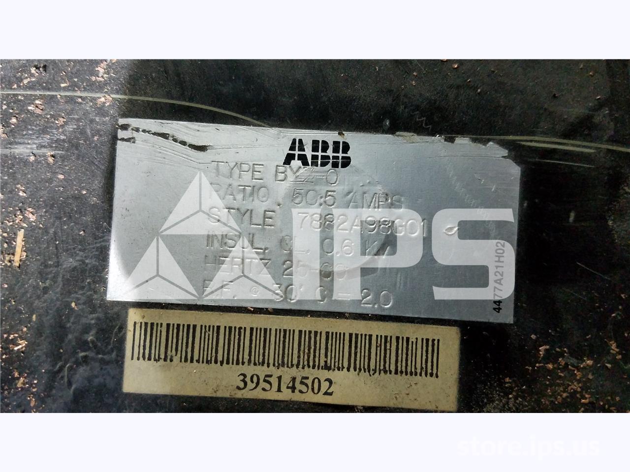 ABB Byz Neutral Current Transformer 50:5 Zero Sequence - Image 1