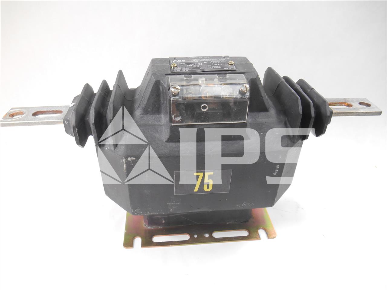 ABB Kt-15 Currrent Transformer 75:5 Bar Type, 110 KV Bil - Image 1