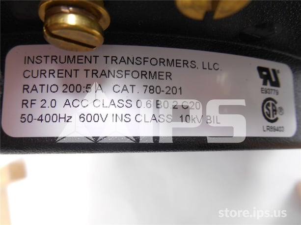 Iti Model 780 Current Transformer 200:5 Unused Surplus C20 - Image 2