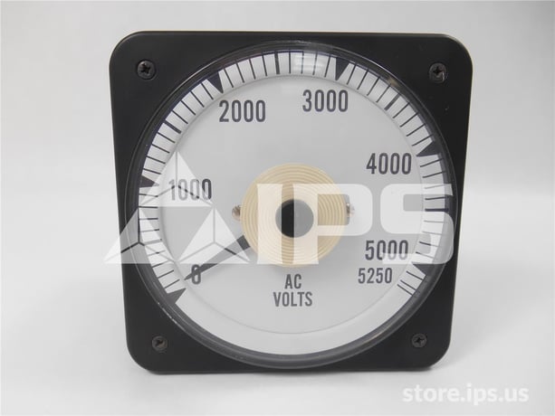 Crompton Switchboard AC Volt Meter 0-5250v, 150 Volts AC Max - Image 1