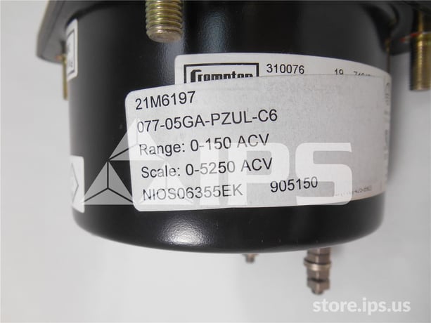 Crompton Switchboard AC Volt Meter 0-5250v, 150 Volts AC Max - Image 2