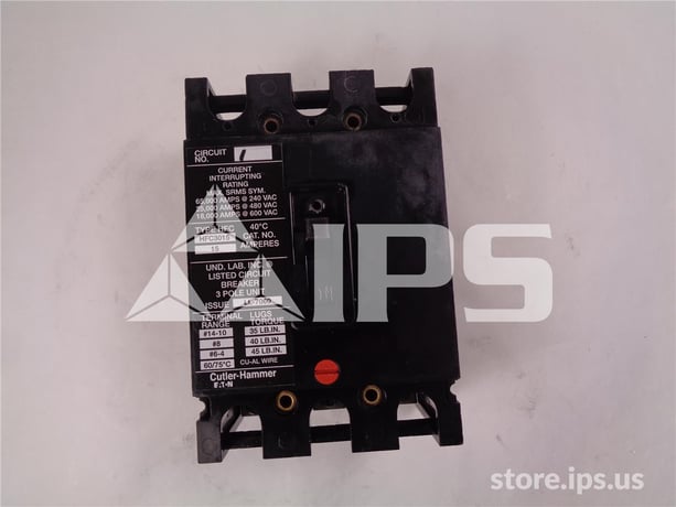 Ch Hfc Mccb, 15 Amps Thermal Magnetic Generic Item Number - Image 1
