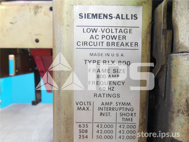 800 Amps Sa Rlx-800 Mo/do Parts Unit - Image 2