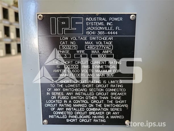 1600 Amps Sa Wl Indoor Switchgear Non-oem - Image 3