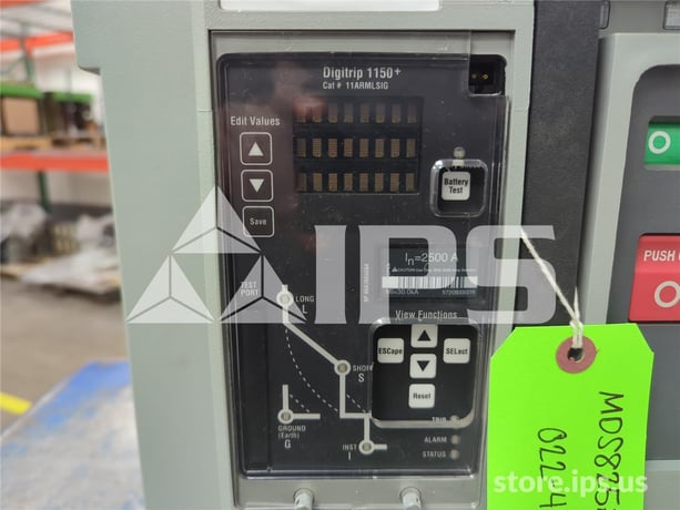 2500 Amps Ch Mds8253wea251xawan6ynnnax Eo/do (mds825) 120 Volts AC Control, Digitrip 1150 Plus Lsig, 2500 - Image 4