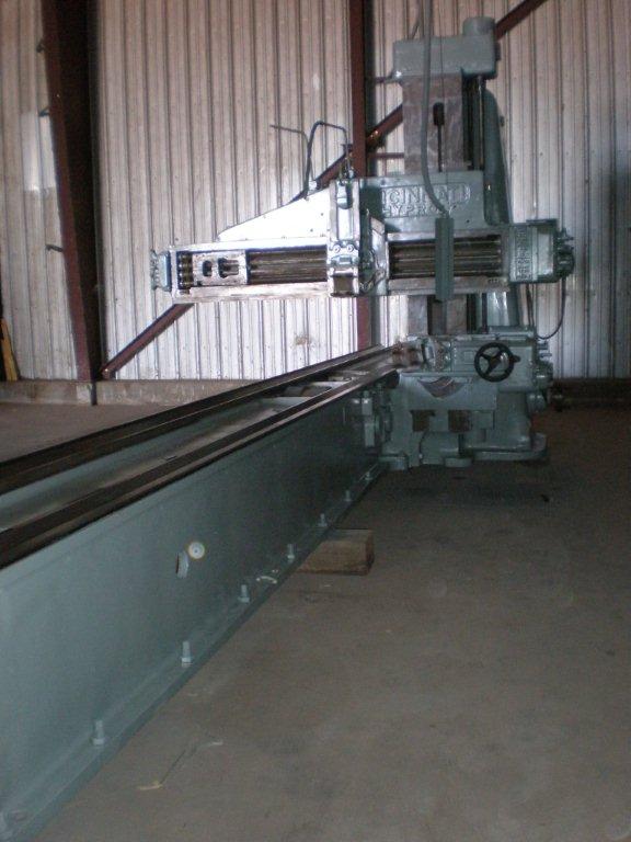 36" x 38" x 28' Cincinnati Hypro, 36" x324" table, 2 rail head, side head, 50 HP variable speed, 1 owner - Image 2