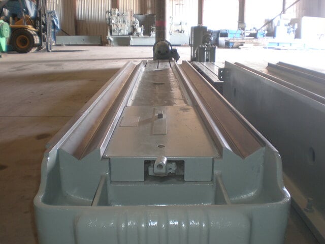 36" x 38" x 28' Cincinnati Hypro, 36" x324" table, 2 rail head, side head, 50 HP variable speed, 1 owner - Image 6