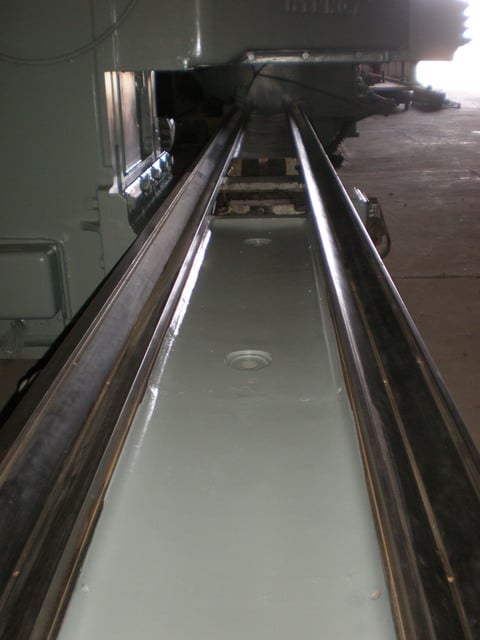 36" x 38" x 28' Cincinnati Hypro, 36" x324" table, 2 rail head, side head, 50 HP variable speed, 1 owner - Image 7