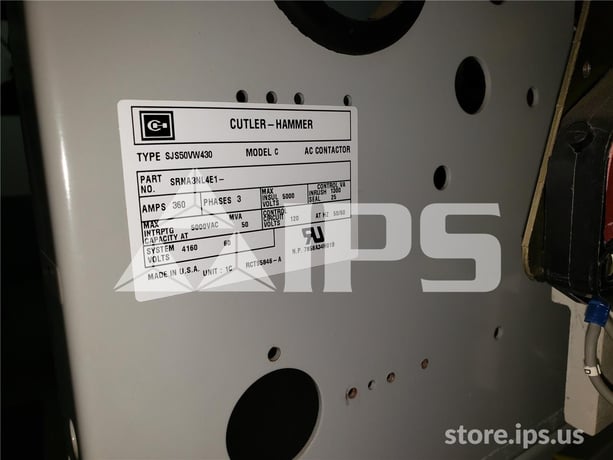 400 Amps Ch Ampgard Sjs Vacuum Contactor 120 Volts AC Control - Image 4