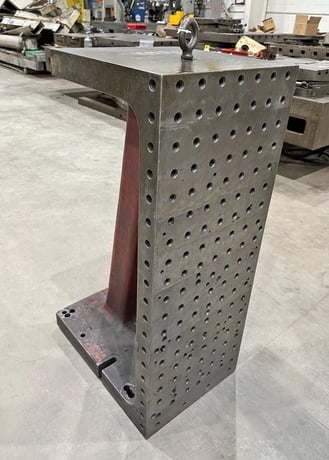 38" x 15" x 22" Cast Iron Angle Plates - Image 2