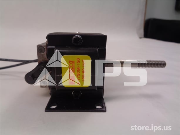 Decco 120 Volts AC Horizontal Pull Solenoid Assembly New With Plunger, U-stack, And Mounting - Image 3
