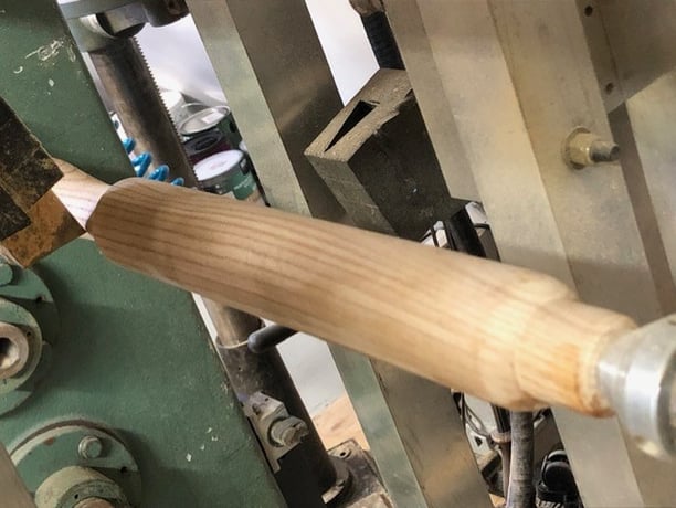Elio Valeri, CNC Lathe, 60" working length, make queen Ann legs or axe handles - Image 5