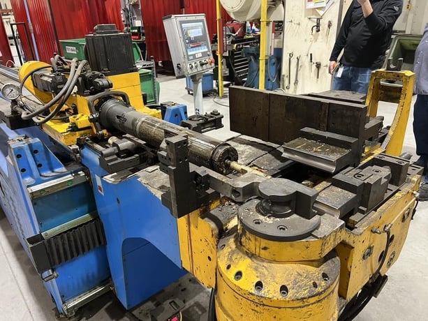 2" CSM #CNC50TBRE, CNC tube bender, BendPro G2 Control, mandrel extractor, hydraulic die clamp, PLC - Image 2