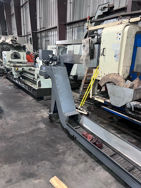 Samsung #SL-40/1500, CNC lathe, 26.8" swing, 18" chuck, 3-jaw, 4.6" bar, 60.2" centers, A2-11, 1800 RPM, 30 - Image 6