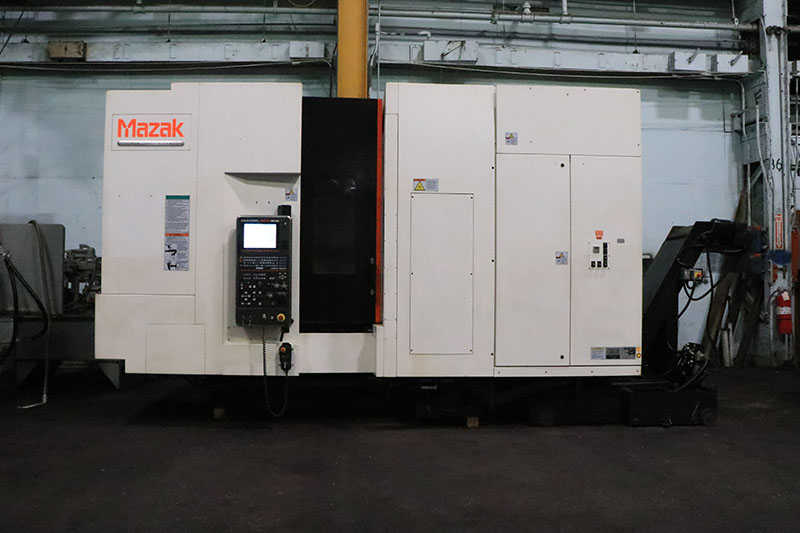Mazak #Nexus-4000II, horizontal machining center, 60 automatic tool changer, 22" X, 24.8" Y, 25.2" Z, 18000 - Image 1