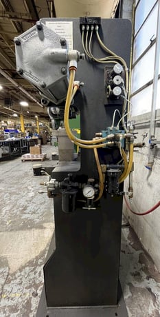 Schmidt #Series-12, pneumatic roll marking machine, 3 ton, 2002 - Image 3