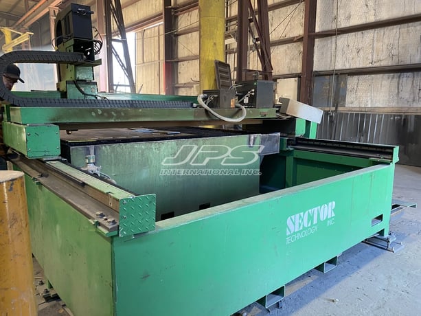 Sector ProStar #STI-550, CNC plasma table, Hypertherm SD HPR260 plasma cutting system, 2009 - Image 2