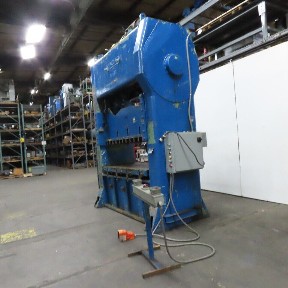 130 Ton, Niagara #68E, Double Crank Stamping Press 480V 3Ph 8" Stroke Tested - Image 6