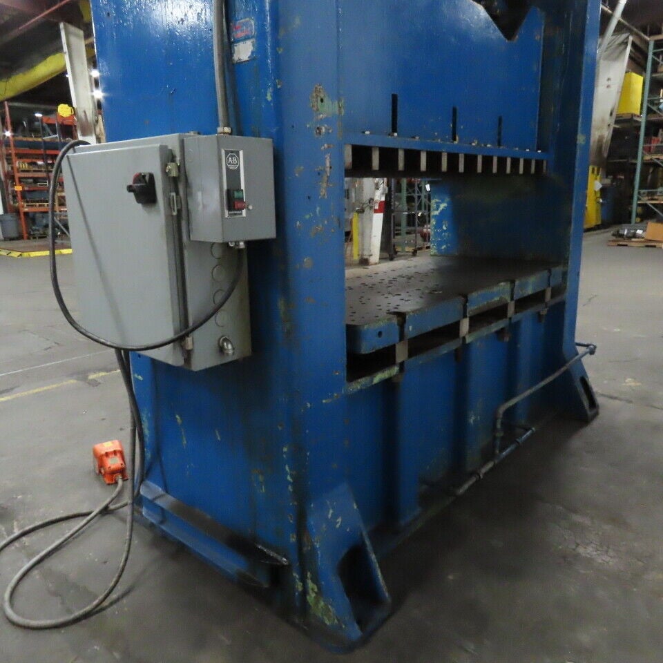 130 Ton, Niagara #68E, Double Crank Stamping Press 480V 3Ph 8" Stroke Tested - Image 9