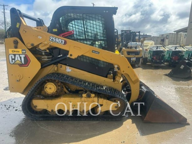 Cat 259D3 C3H2, Skid Steer Loader, 1390 hours, S/N: CW912736, 2021 - Image 10