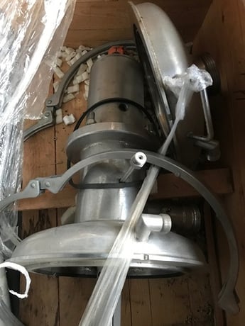 Haas #Mondomix VD-40 Aerator, Stainless Steel high shear mixer, 600 V., 40 HP - Image 4
