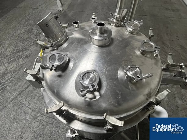 66 gallon Walker Reactor, 250 Liter, 316L Stainless Steel, 45/150 psi, 28" diameter x 20" straight side - Image 6