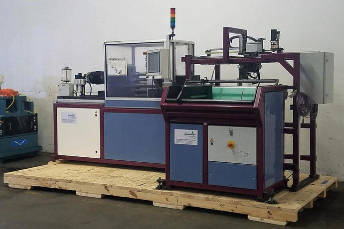 3/4" (20mm) Rosenberger #RU-8 All Electric End Former with RM-1000P Automatic Loader - Image 2