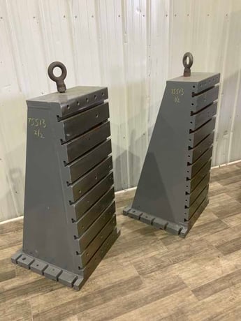 19-3/4" x 48" x 24" T-Slotted Angle Plates, 9 t-slots - Image 7