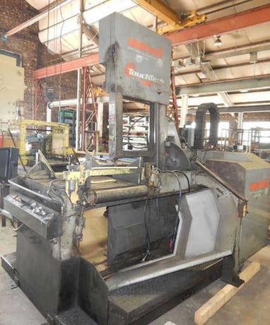 20" x 25" Marvel #2150, vertical band saw, 17' 6" x 1-1/4" blade, 30-500 SFPM, blade guide & tension, 40" - Image 2