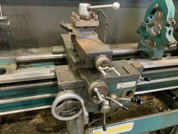19-1/2" x 78" ENCO #11.1-3940 engine lathe, 12" 6-jaw chuck, 3-1/8" hole, 4-way tool post, Accurite 2-Axis - Image 3