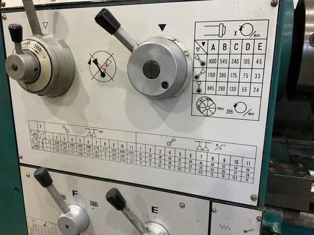 19-1/2" x 78" ENCO #11.1-3940 engine lathe, 12" 6-jaw chuck, 3-1/8" hole, 4-way tool post, Accurite 2-Axis - Image 5
