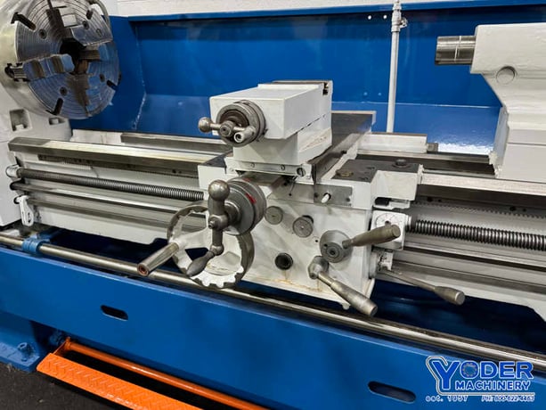 20"/24" x 57" Milltronics #HML2060, engine lathe, 12" gap length, 3" hole, 30-2200 RPM, thread dial, taper - Image 3