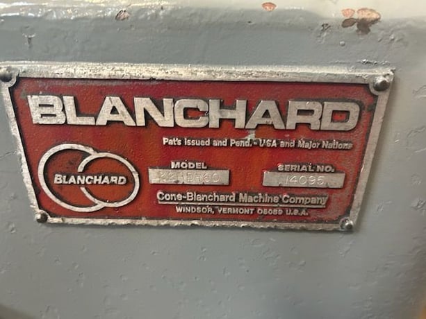 Blanchard #32HD-60, Rotary Surface Grinder, 60" magnetic chuck, remanufactured 2024, 1973 - Image 8