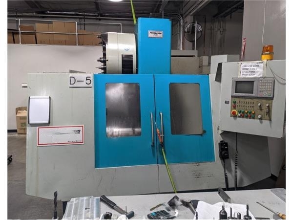Akira-Seiki #Performa-V3, CNC vertical machining center, 32" X, 21" Y, Mitsubishi Control, 2000 - Image 1