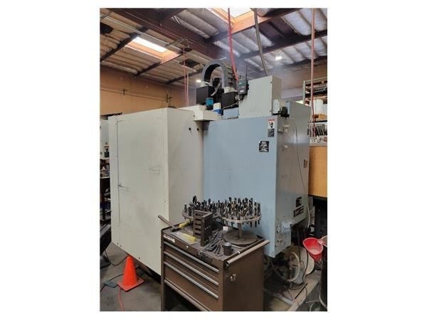Fadal #VMC20, vertical machining center, 40" X, 20" Y, VR-65 4-Axis rotary table, 1992 - Image 4